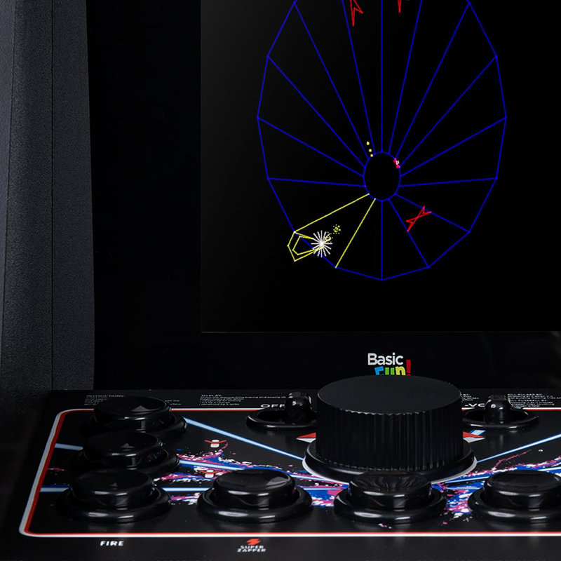 Jeu d'arcade Arcade Classics Atari Tempest Counter Series avec écran de 8 pouces