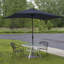 Parasol de marché pour l'extérieur de 10 pi avec manivelle à main Rawlins-112919991