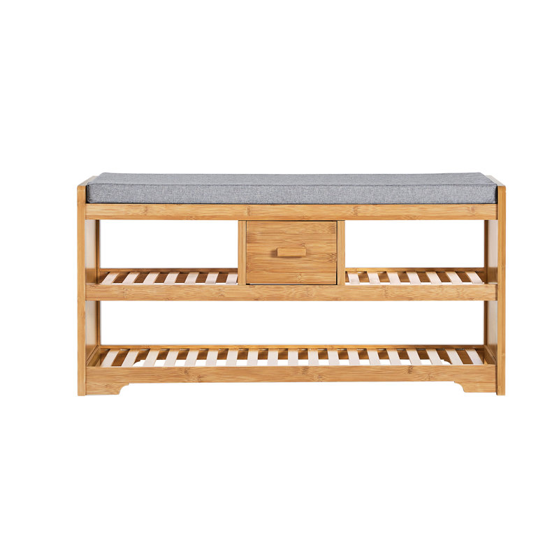 6 Pair Shoe Storage Bench