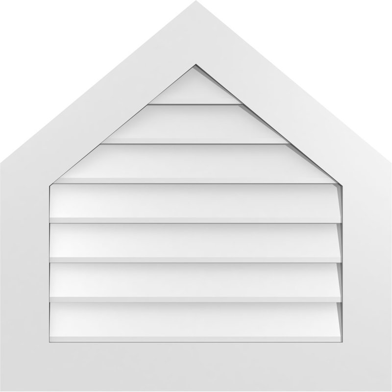 Ventilateur à pignon en uréthane non-fonctionnel Signature, H 28 po x l 28 po x P 1 po