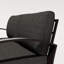 Causeuse d'extérieur en aluminium 52 po avec coussins, accoudoirs ergonomiques et structure renforcée Mcknight pour plus de stabilité-932801684
