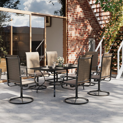 Ensemble repas pour patio 4 personnes Bhairavi
