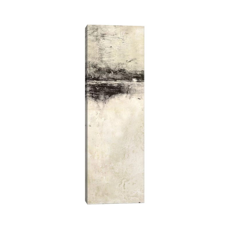 Reflection In Ebony Panel I by Marie Elaine Cusson - Wrapped Canvas Panoramic Painting, 121.92 cm H x 40.64 cm W x 1.91 cm D