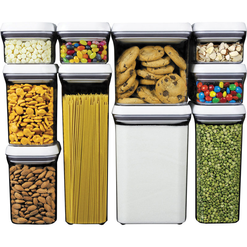 Ensemble de rangement pour aliments 10 pièces container POP 1.0