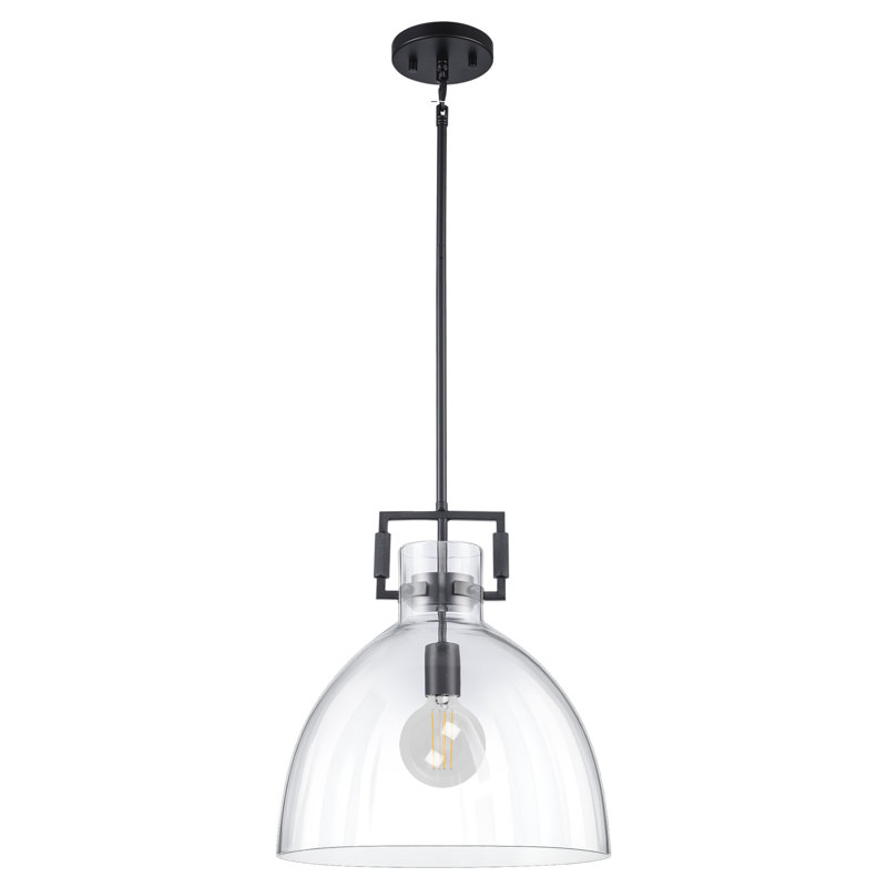Miami 1 - Light Dome Pendant, Black