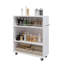 Armoire mobile avec espace de rangement étroit-114193756