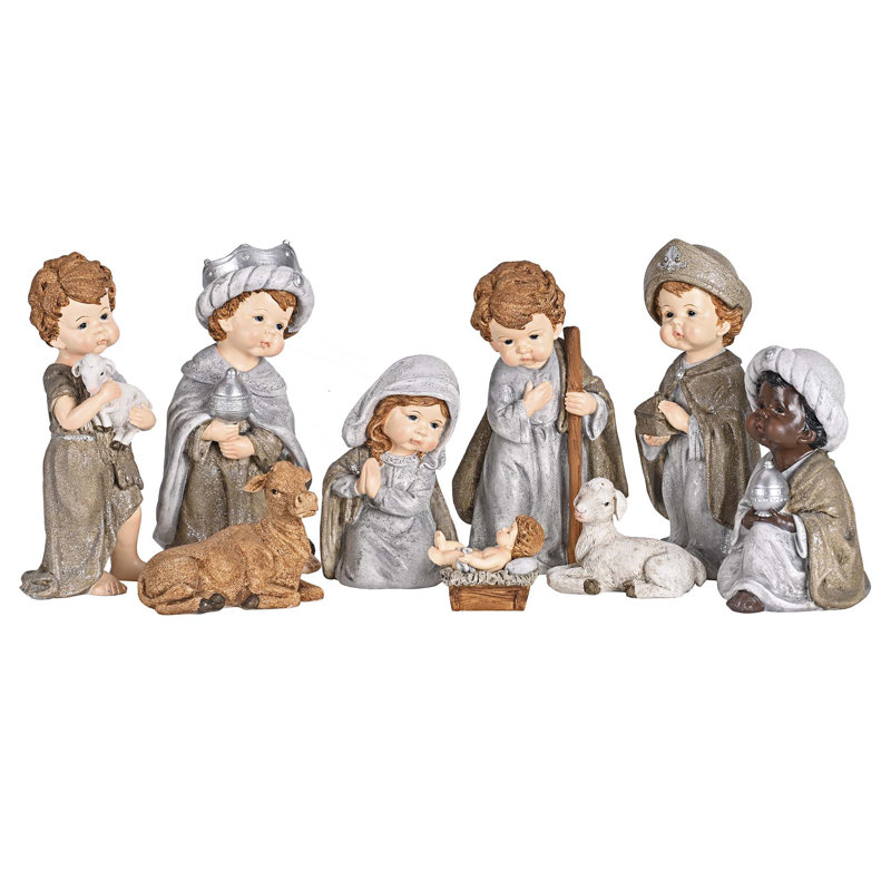 Crèche de la Nativité, berger 8H
