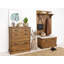 15 Pair Solid Wood Flip Down Shoe Storage
