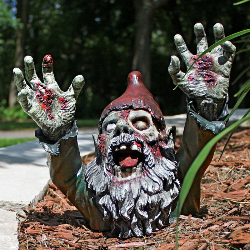 Garden Division Zombie Gnombie Statue