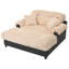 Chaise longue avec deux coussins décoratifs-1585007094