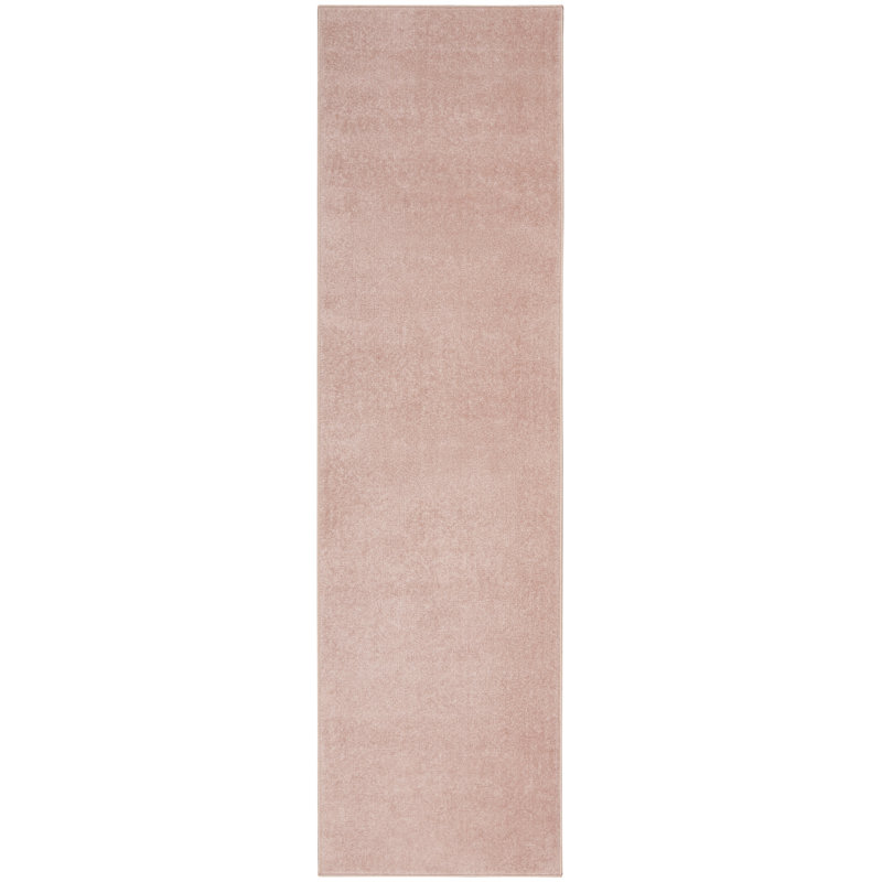 Tapis rose Yolonda, Tapis de couloir 2 pi x 6 pi