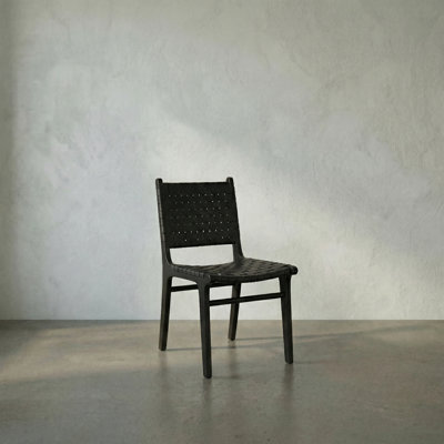 Dede 17.5'' H Teak Side Chair