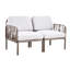 Jardin extérieur - Moderne avec pelouse modulaire avec coussins de teinture, pour