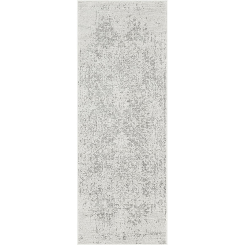 Brambach Power Loom Light Grey/Beige Rug, Runner 78 x 220cm