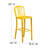Indoor/Outdoor Commercial Grade Metal Modern Barstools (Set of 2) by Flash Furniture-2018702047-2072328337