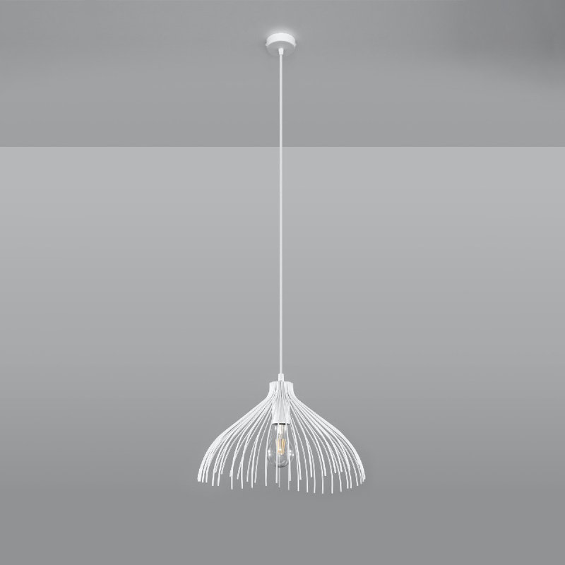 Binoche 1 - Light Single Pendant, White