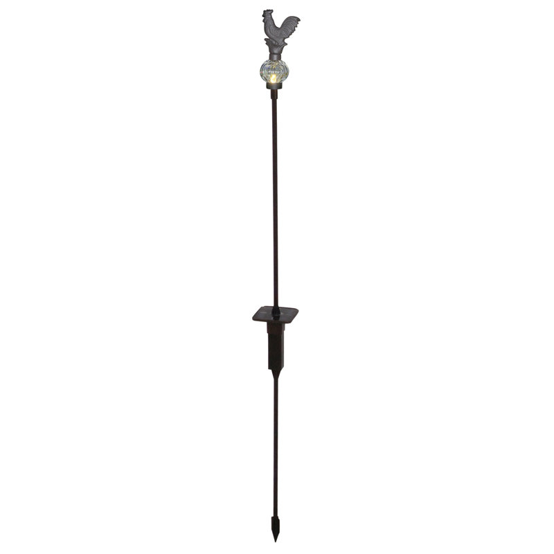Sedgerock Matte Black Solar Powered Integrated LED Metal Pathway Light