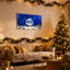 Boule de Noël de Noël arbre de Noël flocons de neige étoiles ornements branches de pin, ensemble de 3 impressions d'art sur toile-895150998