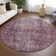 Machine Washable Indoor/Outdoor Christain ACN1228 Merlot Rug