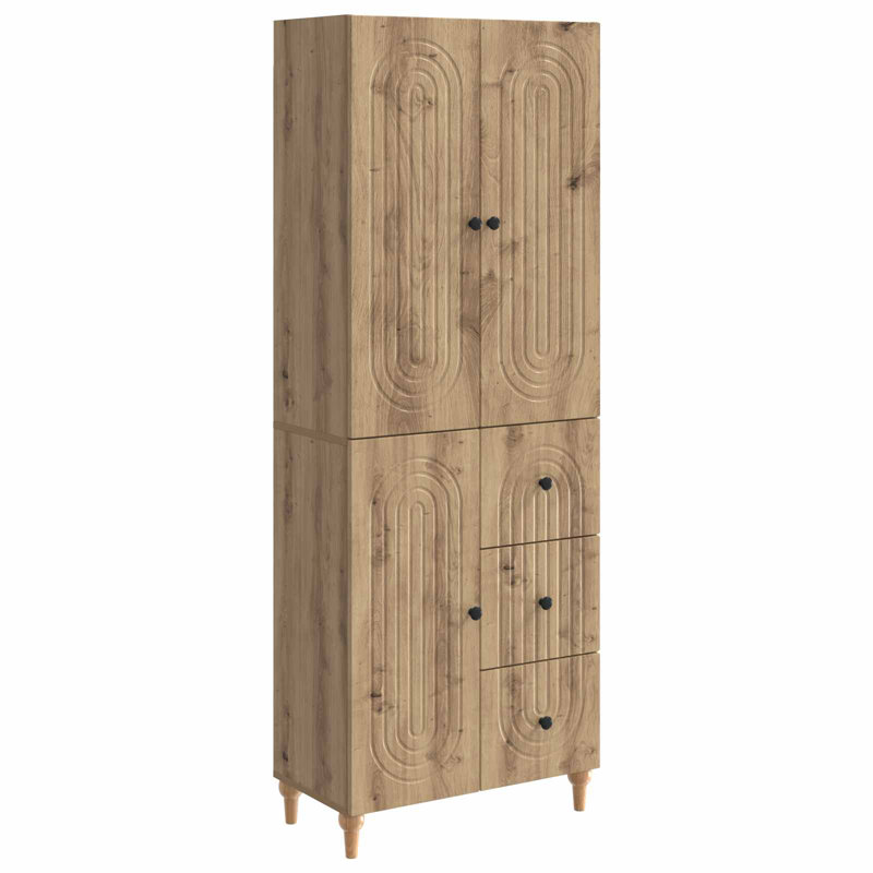 Storage Cabinet, Artisan Oak