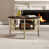 Plateau espresso / base beige