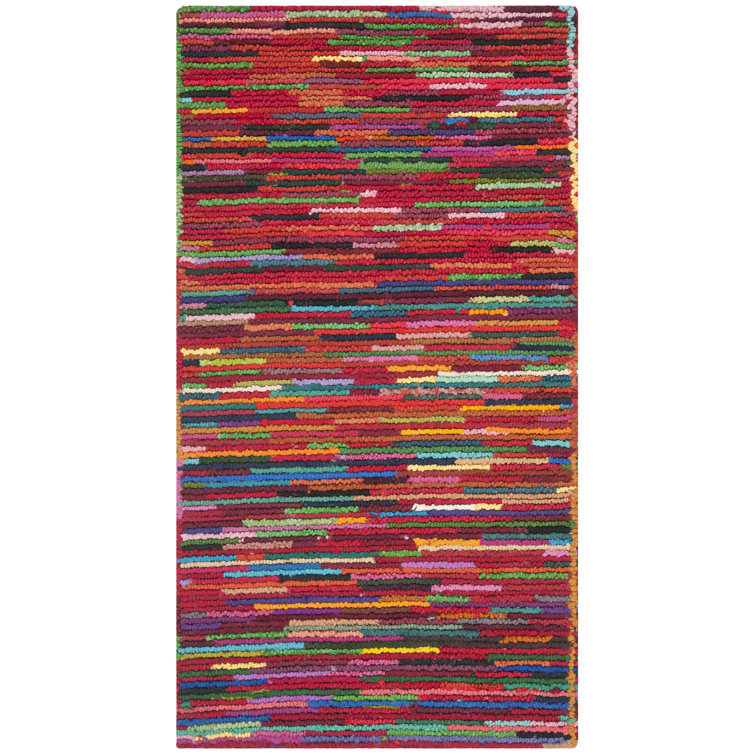 Anaheim Hand Tufted Cotton Striped Rug