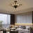 Apolonija 5-Light Dimmable Branch Crystal Creative Chandelier