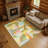 Premium Machine Washable Lubbers AMF1757 Abstract Rug-772602924