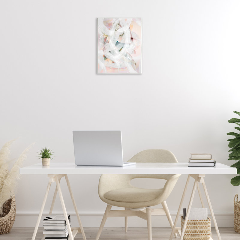 Plaque murale abstraite Tender Moments, design par Gemma Bardot