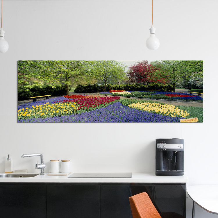 Reproduction de photo sur toile, H 24 po x l 72 po x P 1,5 po, Toile tendue