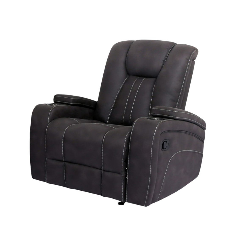 Fauteuil inclinable et oscillant de style transitionnel