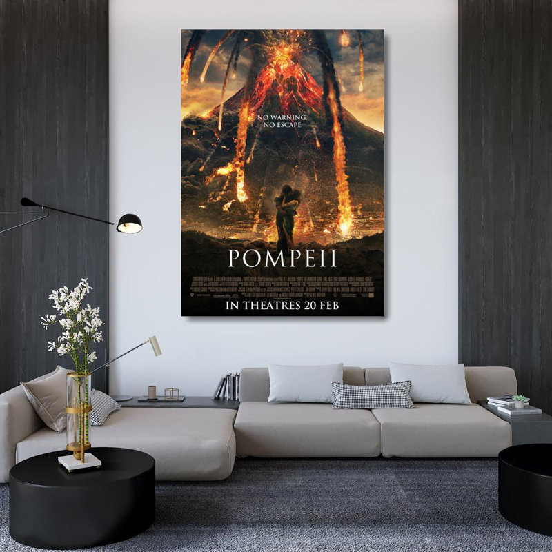 Pompeii, 48" H x 34" W