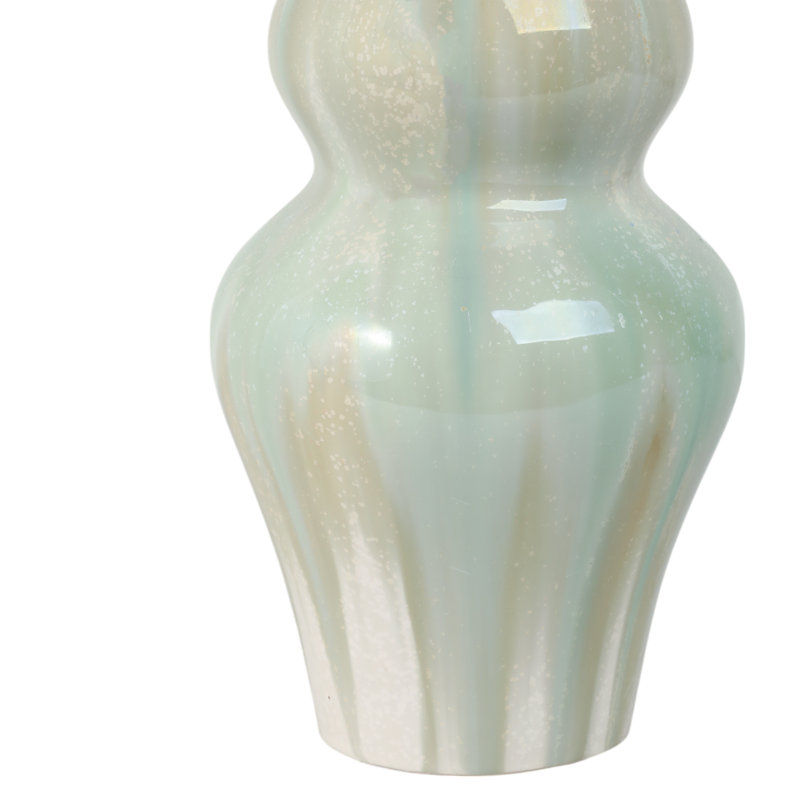 Handmade Stoneware Table Vase, Overall Height- 20"