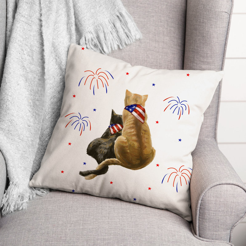 Reversible Throw Pillow, 20" x 20"