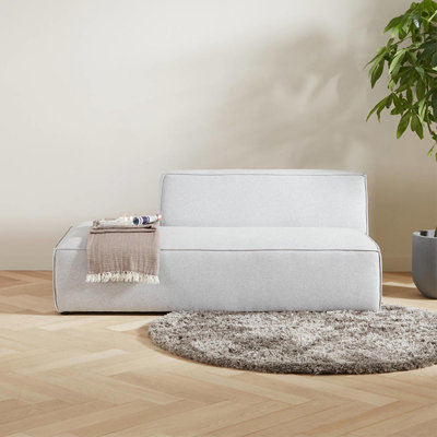 Chaise longue rembourrée Modern