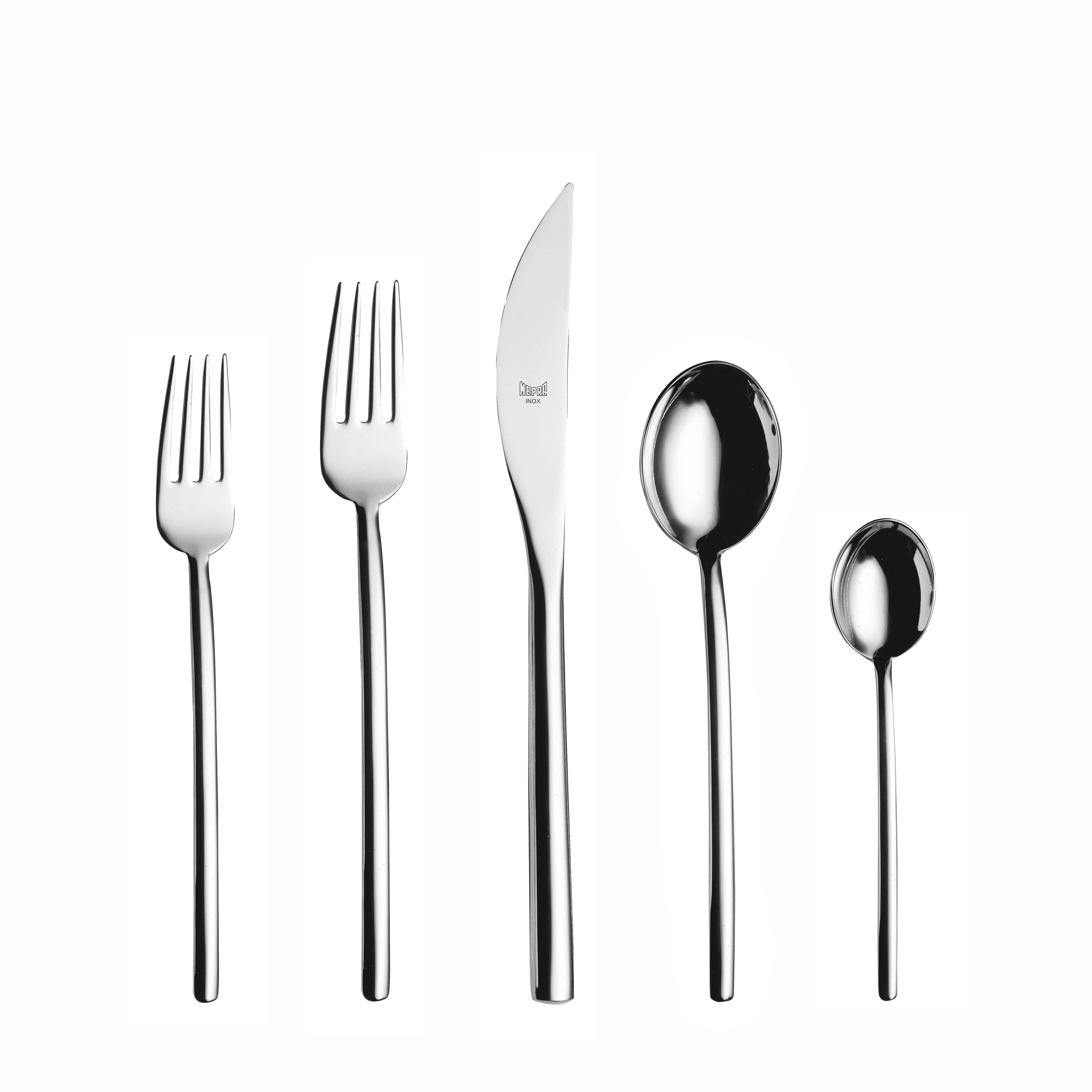 Modern Inox Stainless Set of 6 Tablespoons