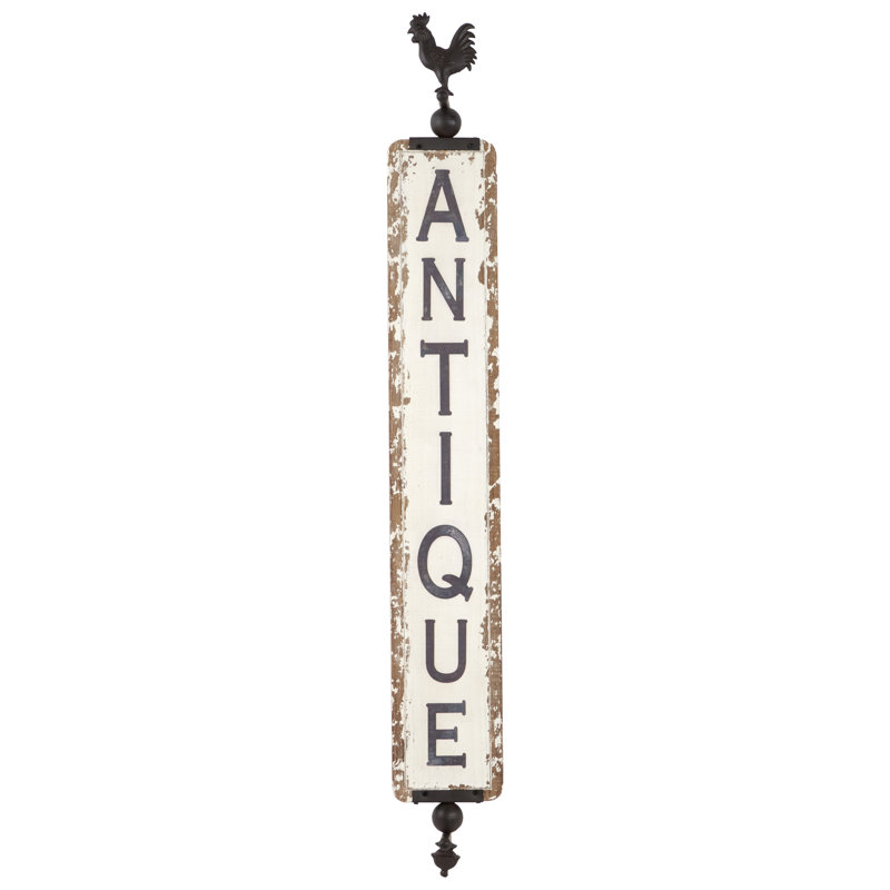 Farmhouse Wall Decor on Metal