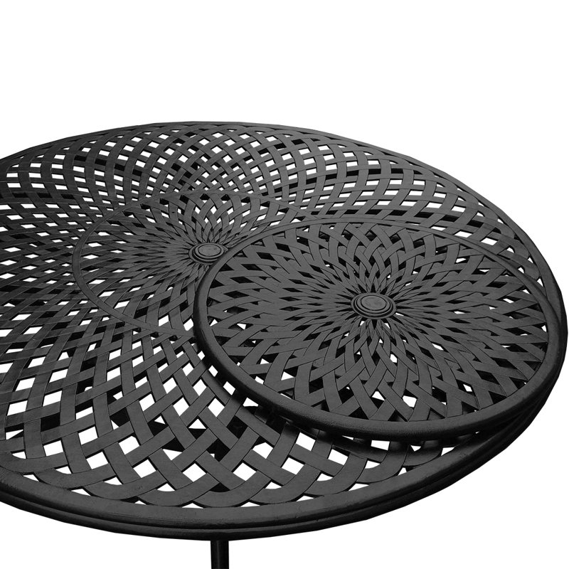 Table de salle à manger Aftonshire, Noir
