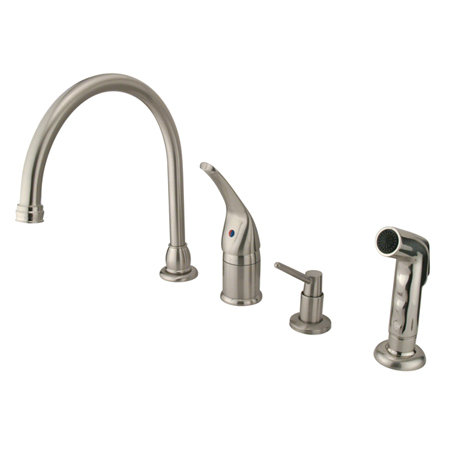 Single Handle Kitchen Faucet with Side Spray