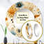 Décoration murale Earthy Elegance Motif Boho - Miroir rond floral_MTMIR123717-99625527