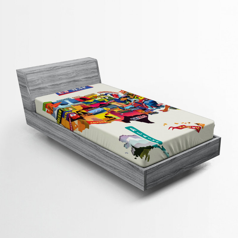 Microfiber Fitted Sheet, Twin Fitted Sheet