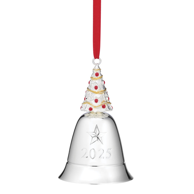2025 Musical Bell Silverplate Ornament