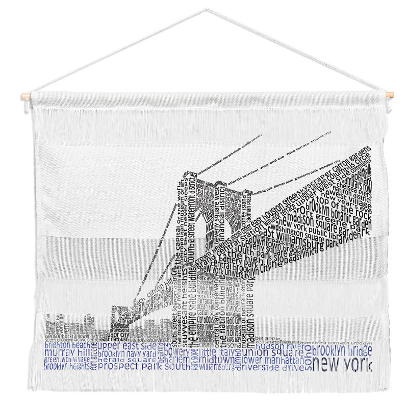 Polyester Wall Hanging, 16" H x 22" W