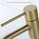 Modern Single-Hole Single-handle Bathroom Faucet with Drain Assembly