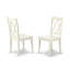 Chaises de salle à manger Clarksville - ensemble de 2 chaises en bois à dossier croisé, lin blanc-1255900256-1341032645