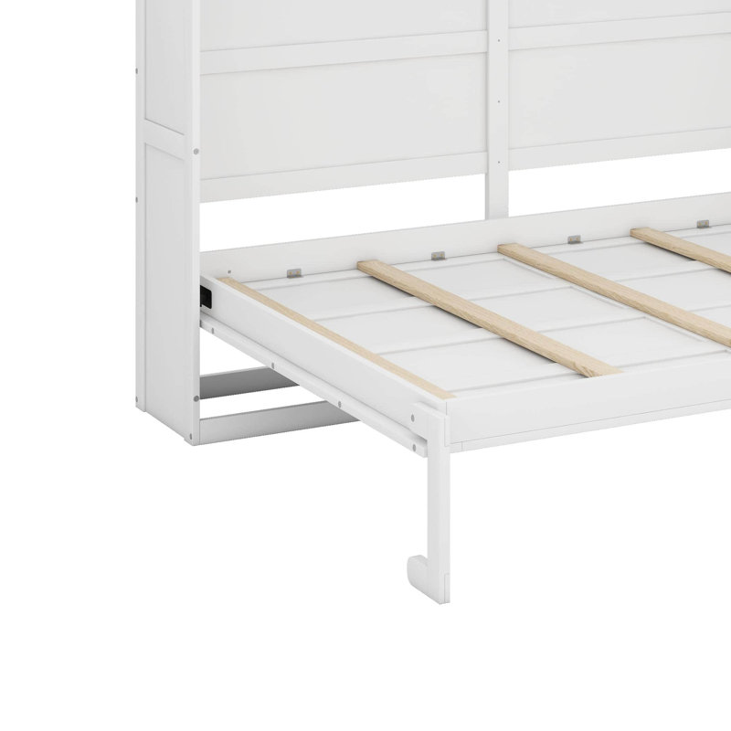 Grand lit escamotable mural, Grand lit, Blanc