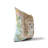 Lil Lying Leopard Flowers Blue Pillow-107792240