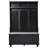 U-Can 4-In-1 Entryway Bench With Coat Rack,47.2'' Wide Hall Tree with Storage Bench for Hallway, Entryway, Living Room-1509574883