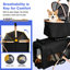 Poussette convertible 3-en-1 pour chien et chats-131519221