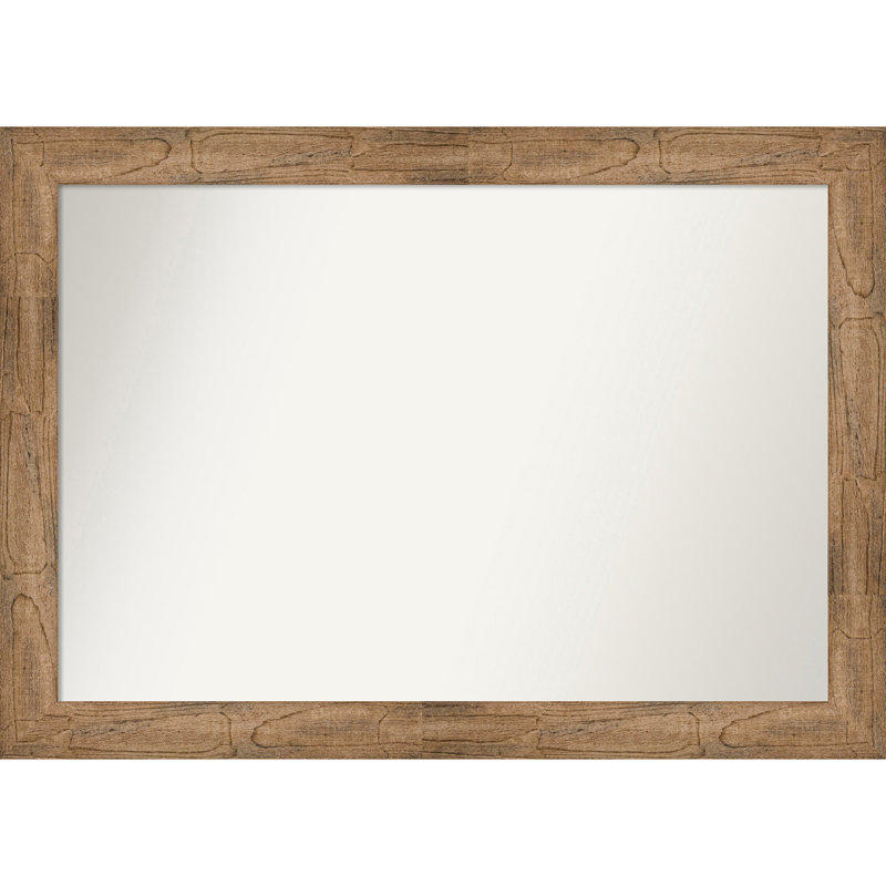 Timmy Solid Wood Wall Mirror, Rectangle, 32.5" x 45.5"